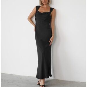 Black dress by charcoal clothing